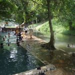 バンコク発カンチャナブリーの大自然の中、露天大浴場天然温泉を満喫！